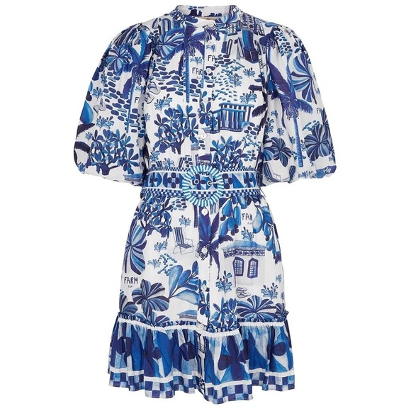 FARM Rio Dresses & Skirts - Farm Rio Belted Mini Dress